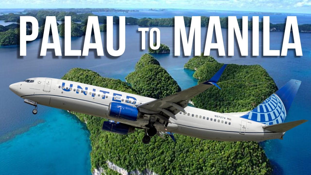Flying United&rsquo;s Guam Based 737-800 | Palau to Manila Flight Review