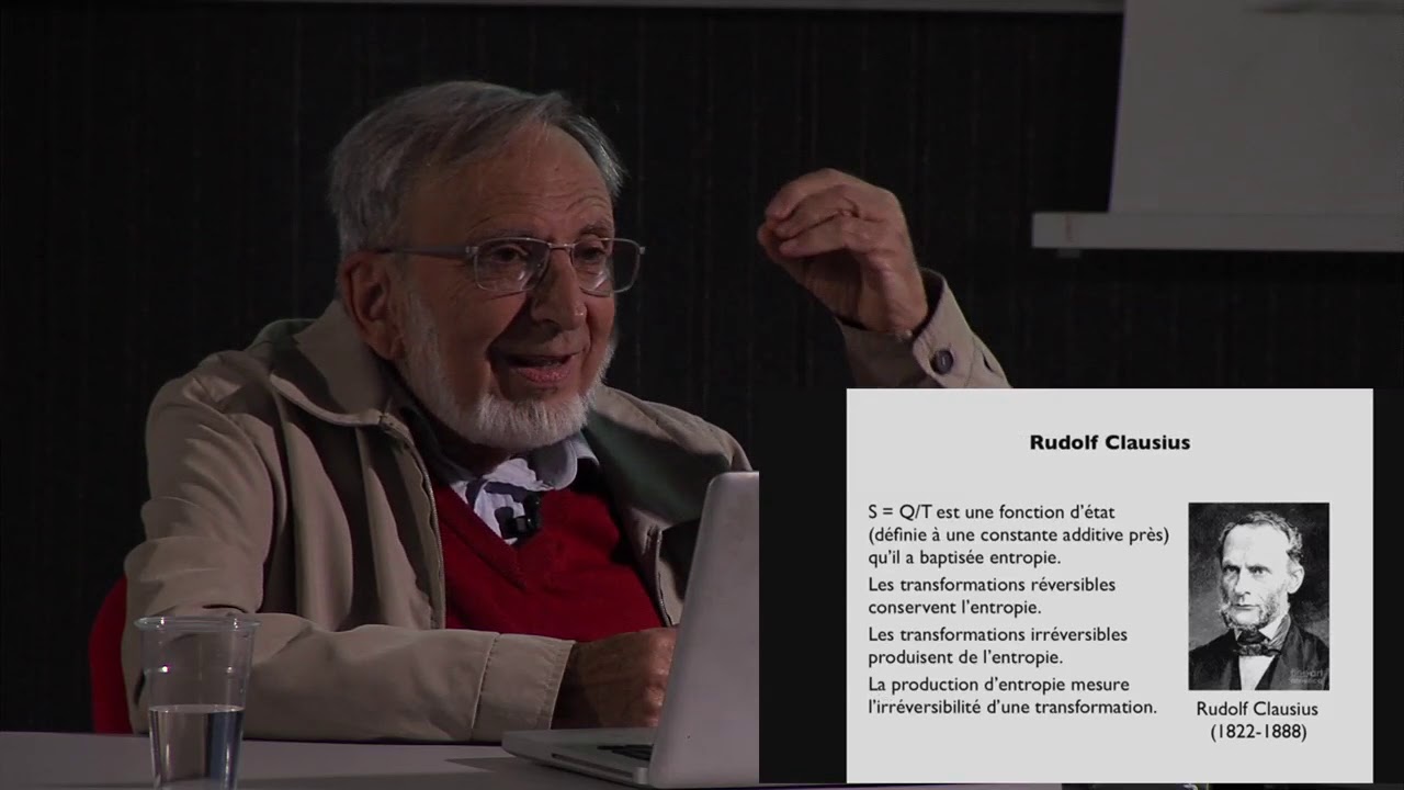 Thermodynamique et évolution francois roddier (19/09/2017)