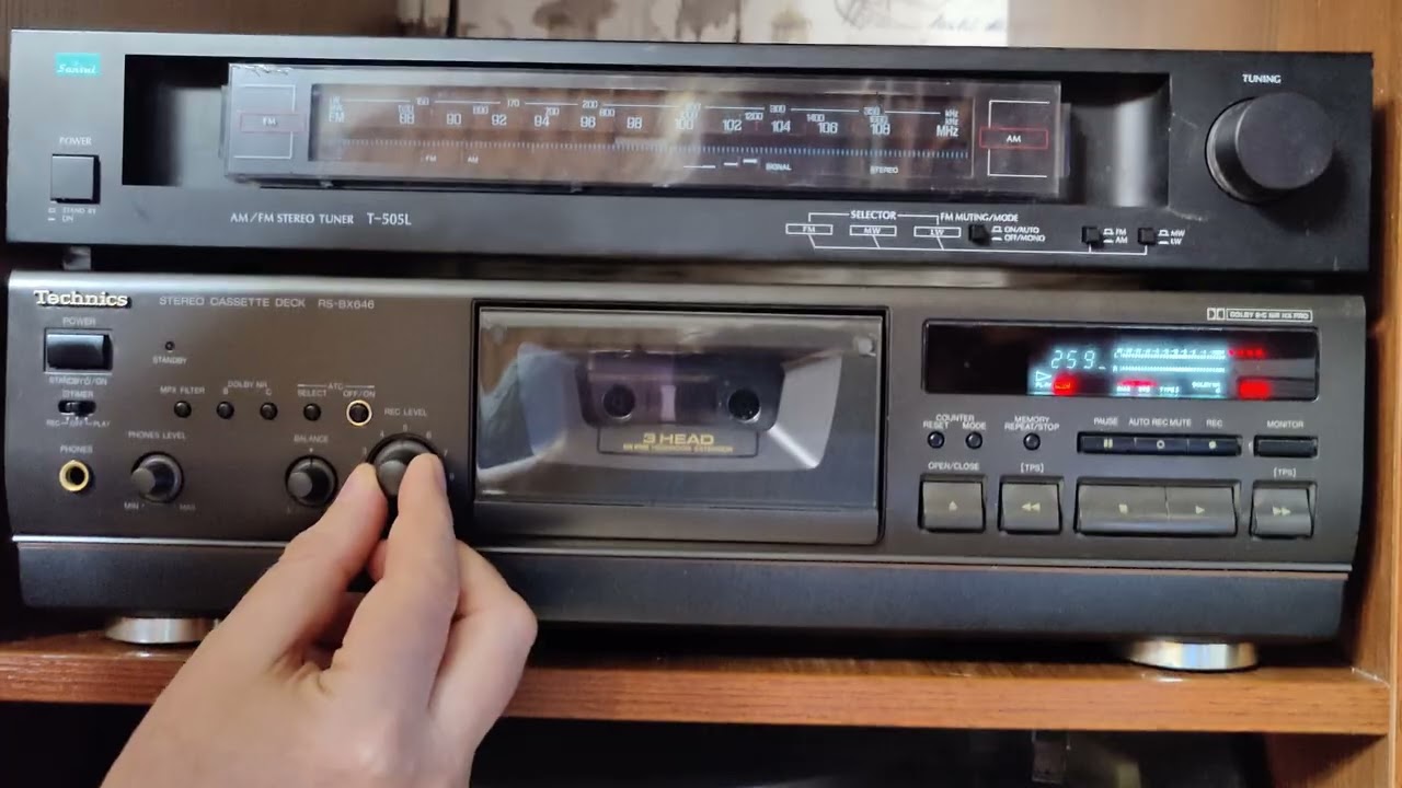 Кассетник Technics-646