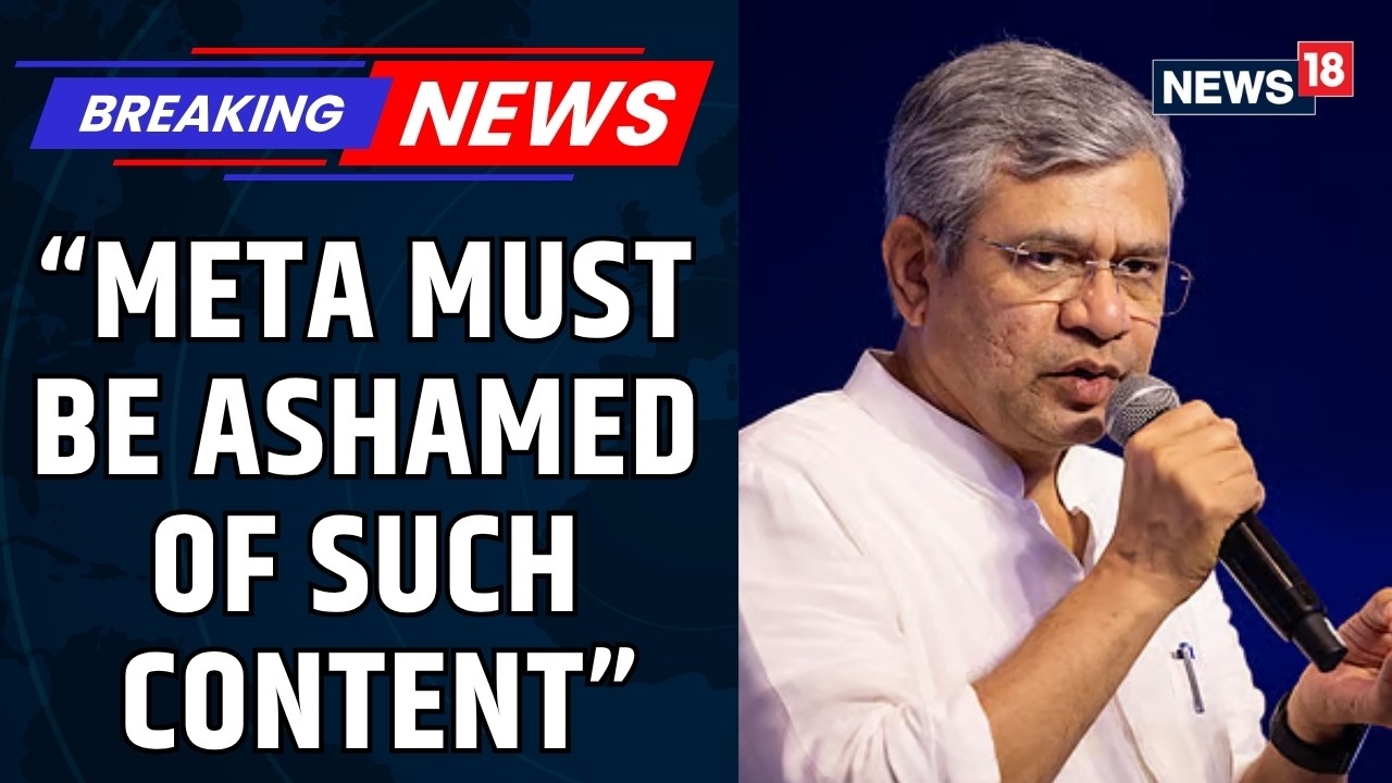 Ashwini Vaishnaw Questions Meta Over Child Abuse Content Monetisation | Zuckerberg Apologises