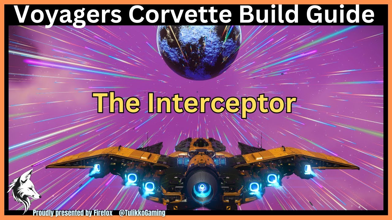 Build Guide - The Interceptor | Voyagers Corvette Tutorial | No Man's Sky.