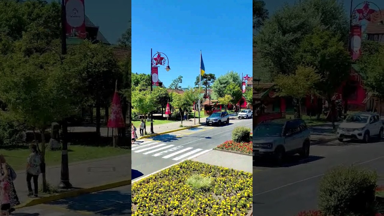 Gramado RS - Centro de Gramado #gramado #gramadors #gramadotv #shorts #tatimarmon