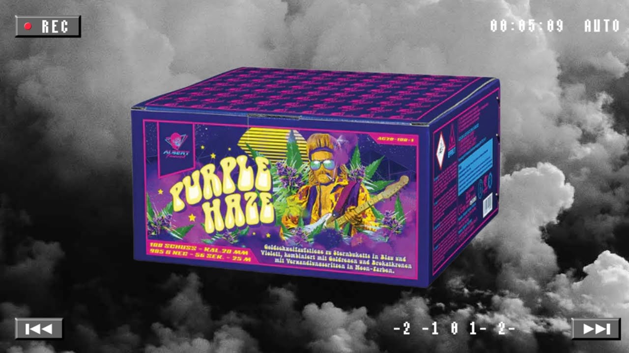 Purple Haze von Albert Feuerwerk #fireworks 