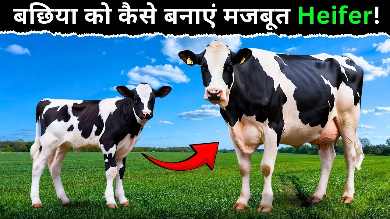बछिया को कैसे बनाएं दुधारू गाय!