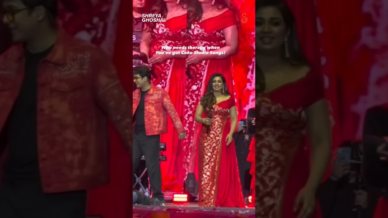 WHO NEEDS THERAPY?! 🥺 Shreya Ghoshal Singing Chaudhary LIVE Is Pure Healing