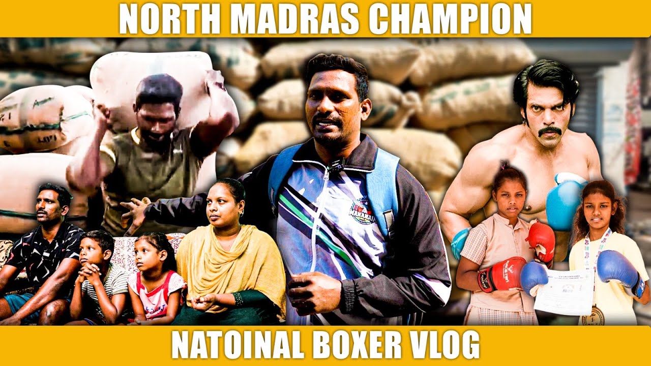 National Boxing Championship Saran Raj - vlog 1 Tamil Chennai Fitness - Sarpatta Parambarai