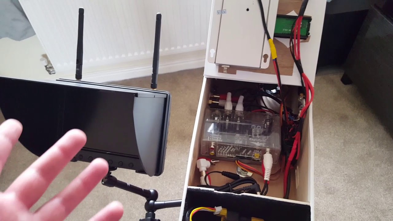 DIY FPV antenna tracker with Eagletree EagleEyes