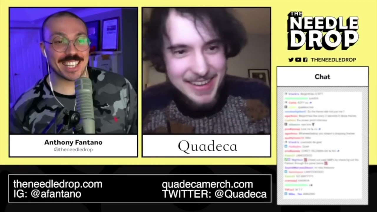 Fantano: Quadeca recorded his album with the producer of Angelic 2 the Core