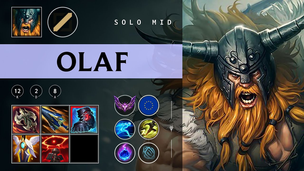 Olaf Mid vs Kassadin - EUW Master Patch 25.24