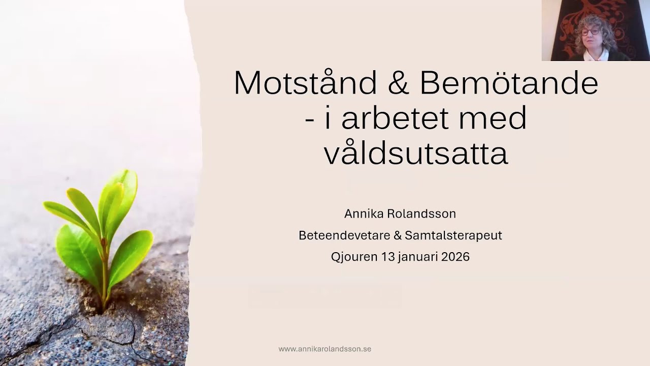 Responsbaserat bemötande – Annika Rolandsson