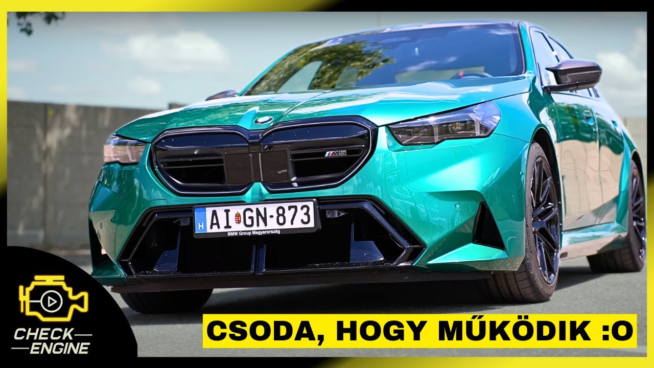 Azért nem szereted az új BMW M5-öt, mert nem érted - Check Engine Sztori