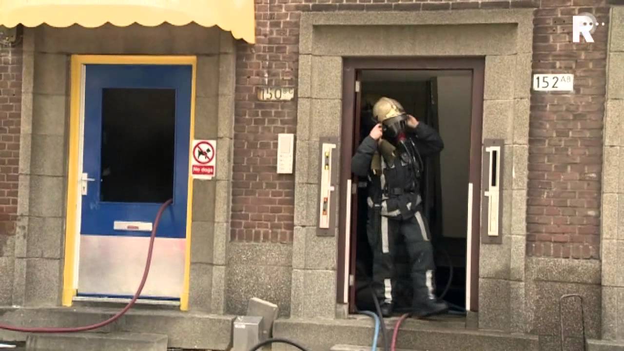 Veel rookontwikkeling bij brand Rotterdam-Charlois