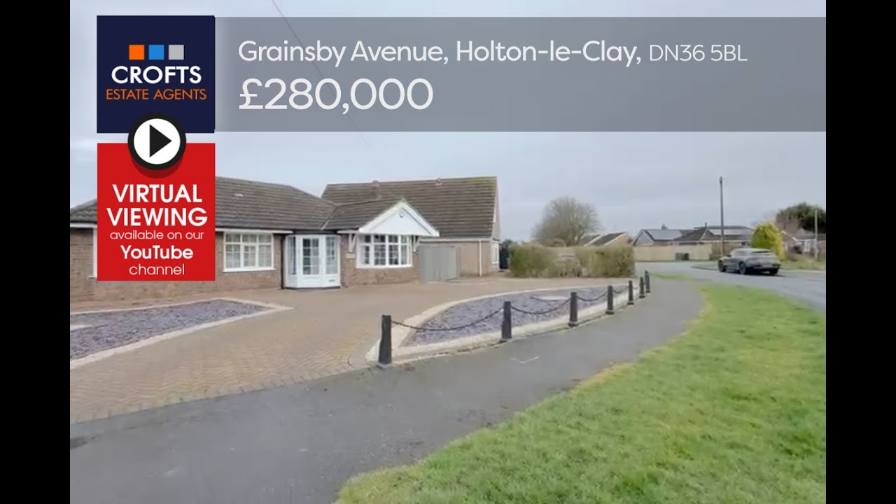 Crofts Virtual Viewing - Grainsby Ave, Holton-le-Clay. £280,000