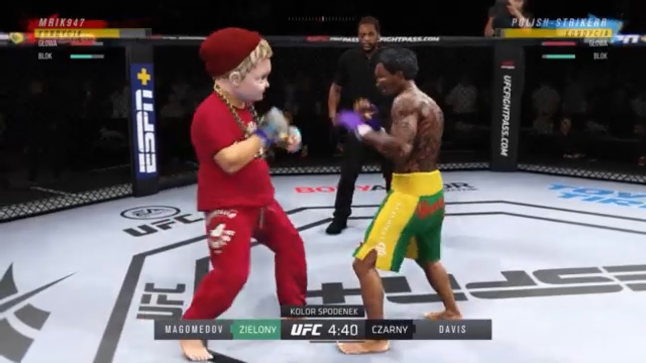 Gevronta Davis VS HASBULLA UFC 4 Online Ranked Fight
