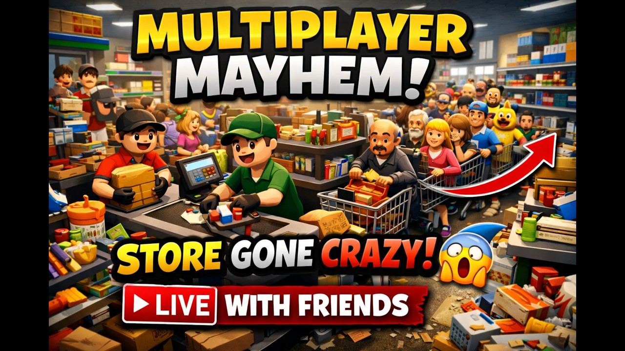 🔴 LIVE: Playing Supermarket Simulator... ||#supermarketsimulator