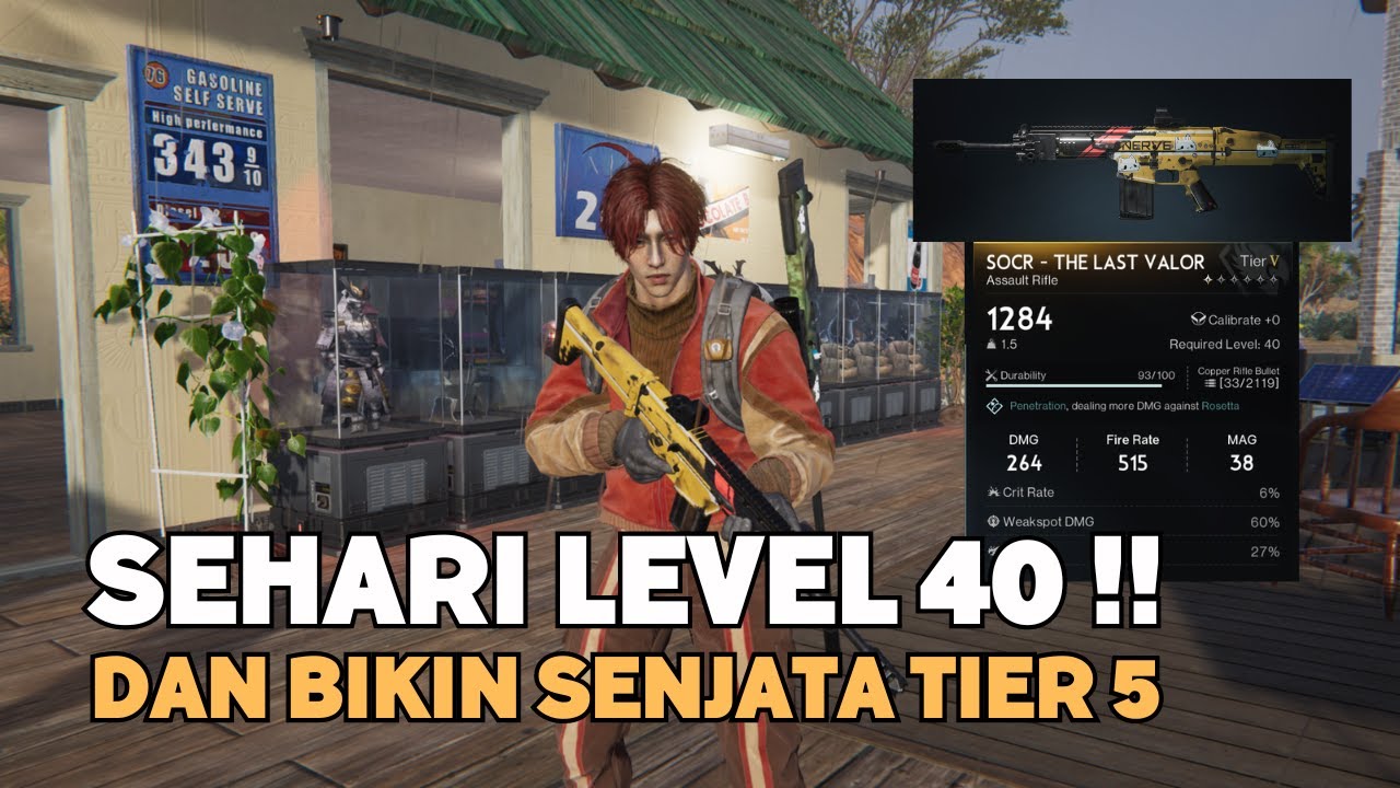 RAHASIA 1 HARI LEVEL 40 SENJATA TIER 5 ONCE HUMAN PHASE 2