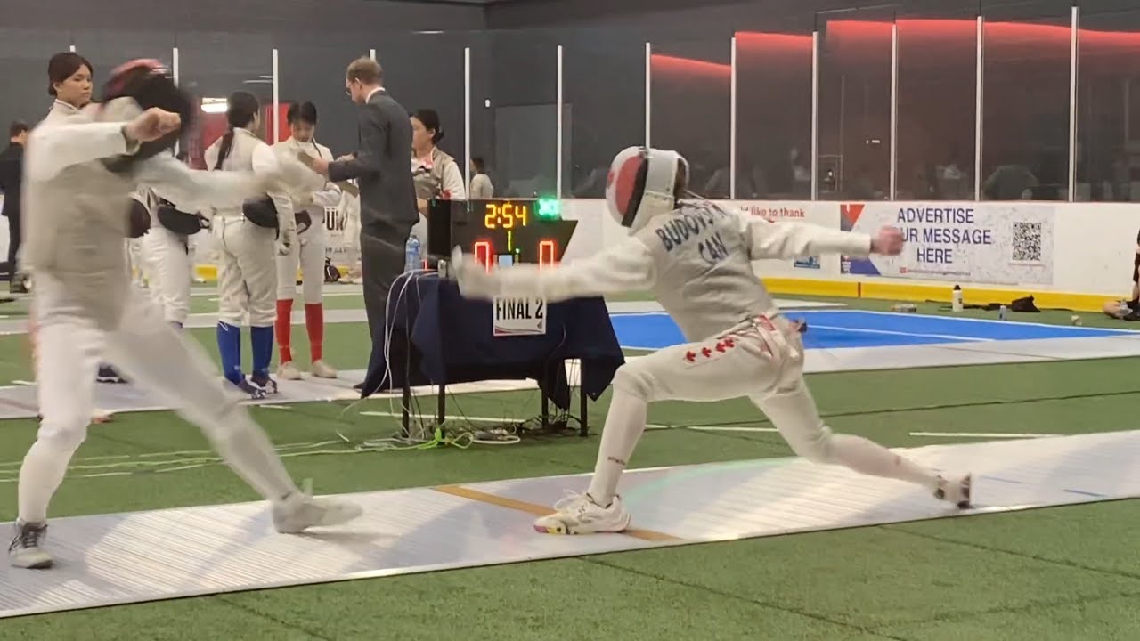 FINAL BUDOVSKYI Borys VS PARK Jason - Canadian Nationals 2025, Junior Men's Foil
