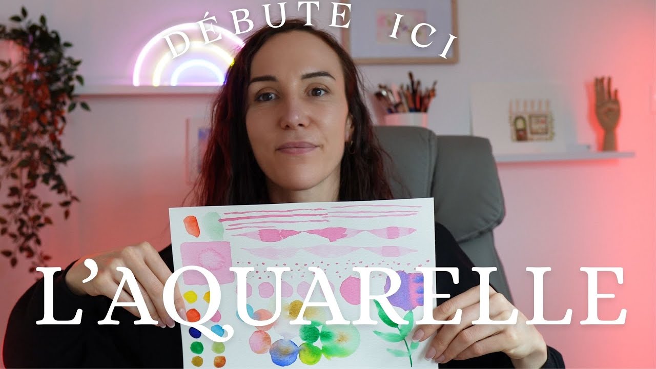Exercices aquarelle débutant : 8 exercices simples pour bien commencer