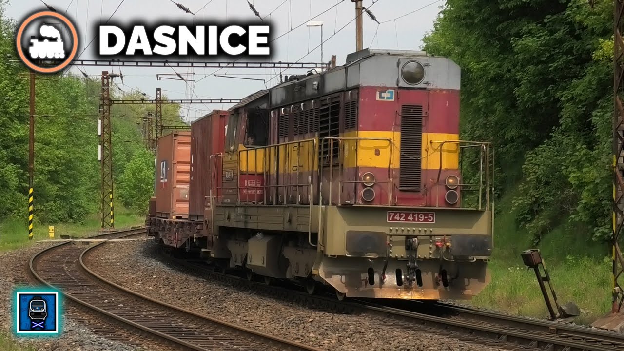 Vlaky ▪ Dasnice || 21.5.2023 || 4K