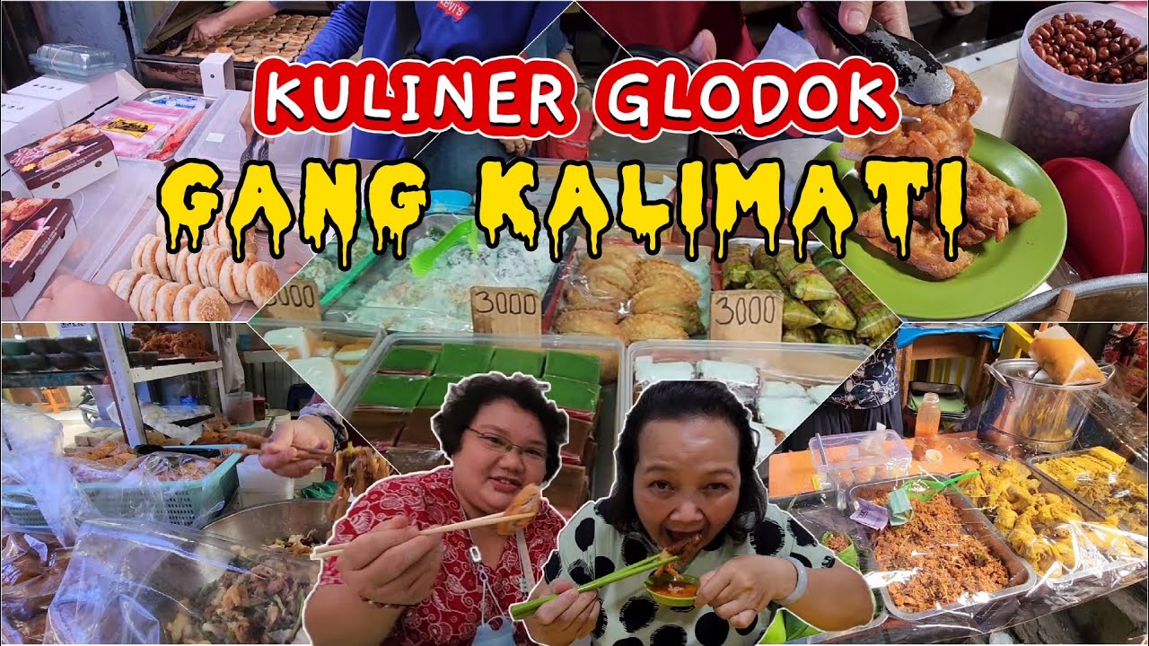 WISATA KULINER GLODOK | Kuliner di lorong sempit Chinatown Jakarta, Gang Kalimati - Glodok, Pancoran
