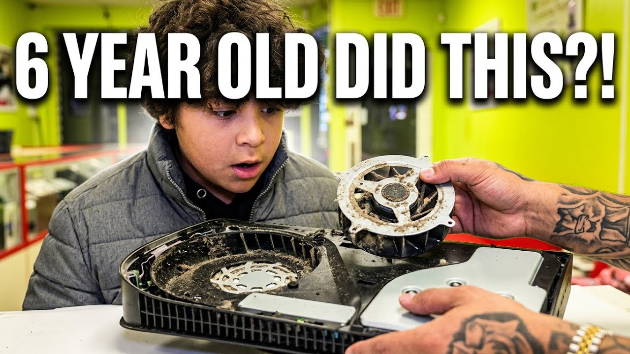 6-7 Kid Came To Repair His PlayStation 🫣