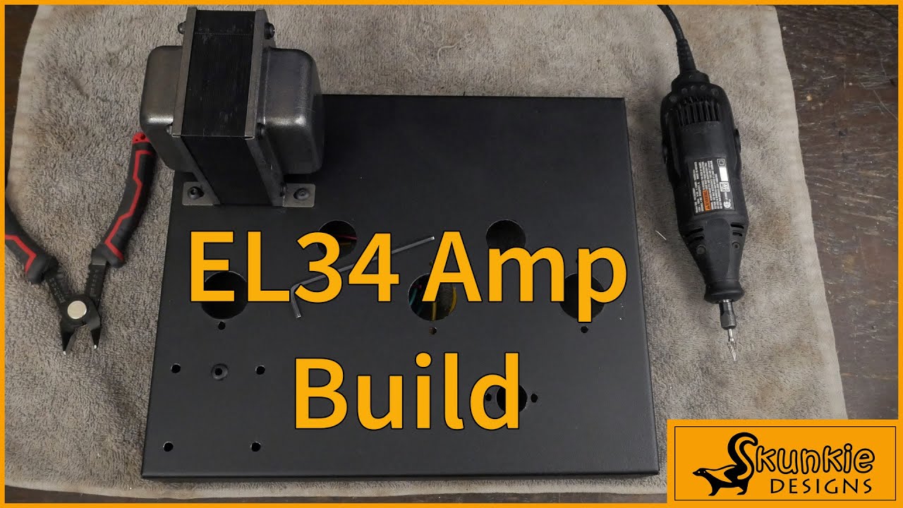 5751/EL34 Amp: Production Amp First Steps