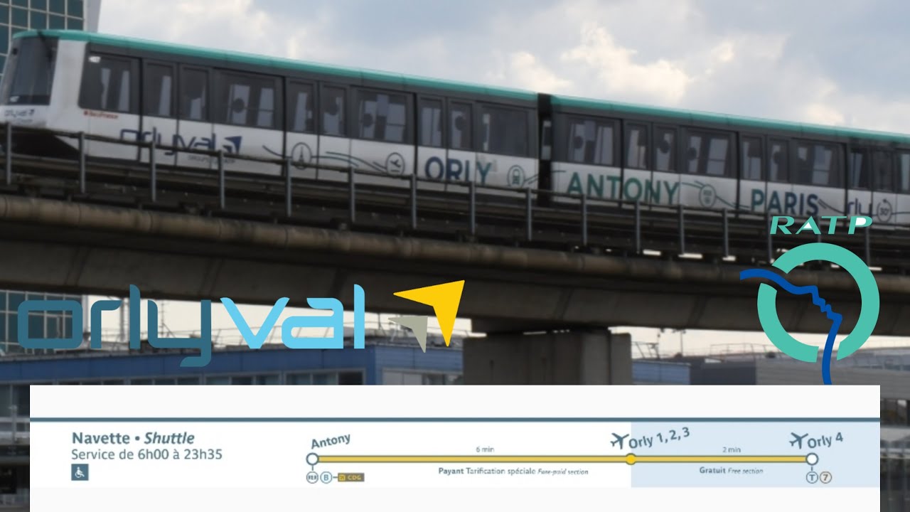 Voyage sur le OrlyVal en entier (12 avril 2025)