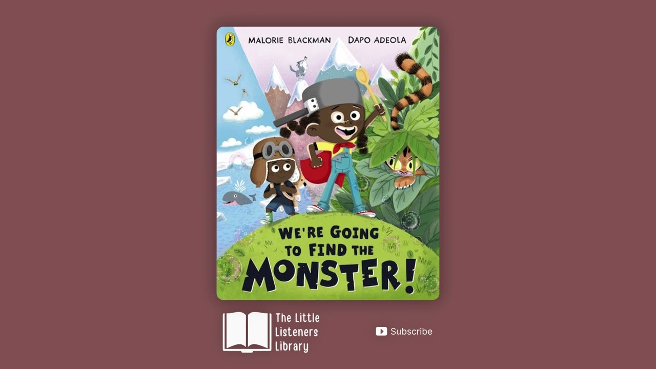 📖 We're Going to Find the Monster 🔎🧌 — Kids audiobooks read aloud