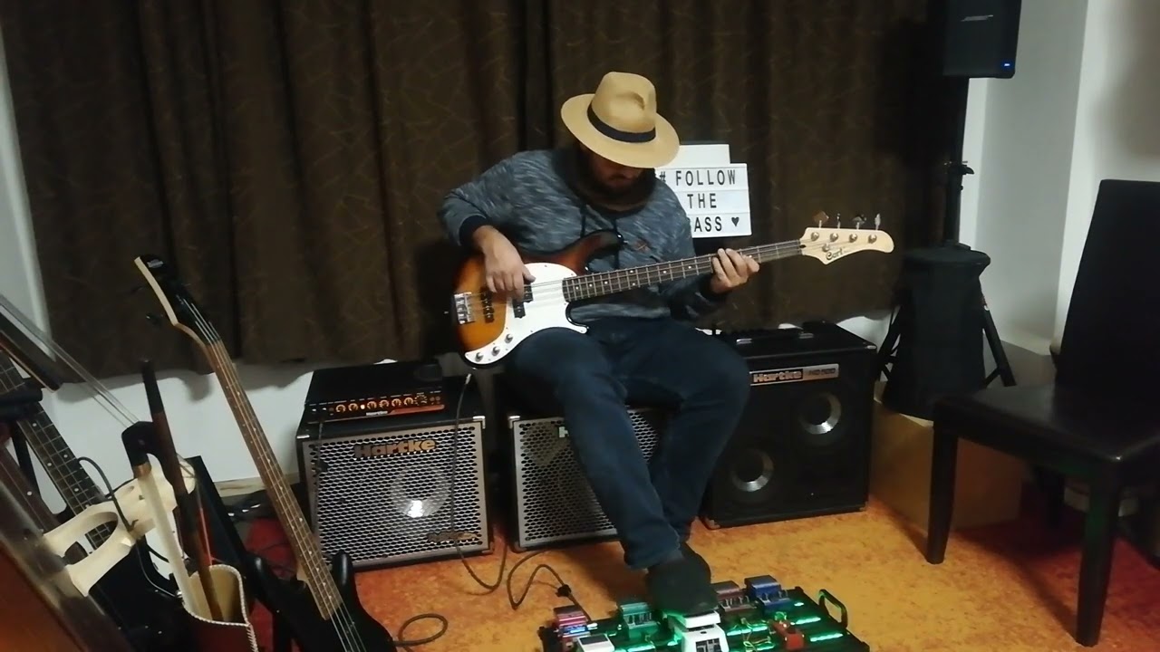 Cort GB-PJ 2TS/Hartke TX600/HX112/HD500