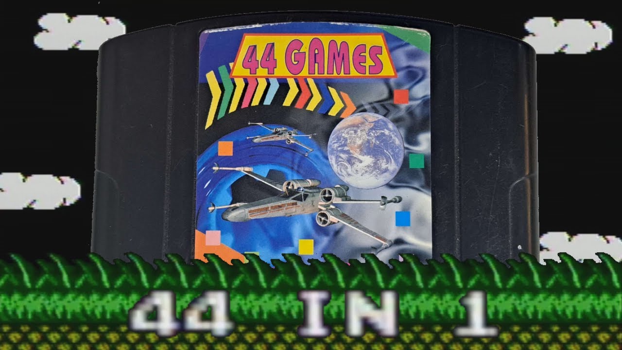 44 GAMES - Famicom Multicart Overview