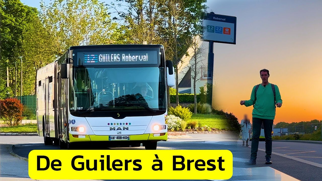 Ligne 12 Du Réseau Bibus Reportage Entre Guilers Et Brest