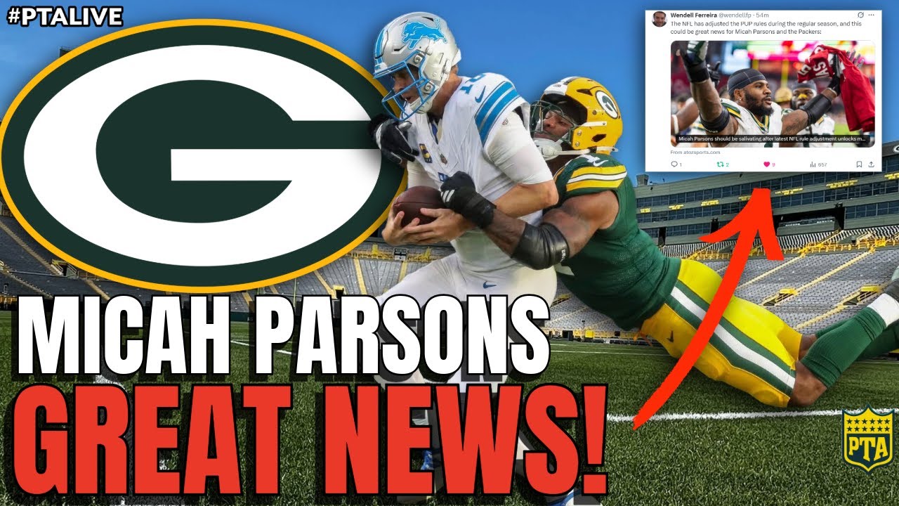 🔴 MICAH PARSONS GREAT NEWS! Packers Superstar Benefits from NEW Rule Change!