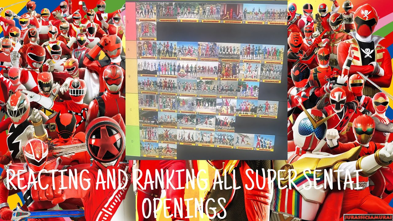 Reacting to All Super Sentai Openings  REACTS and RANKS. Every super Sentai Opening. 1975 to 2025