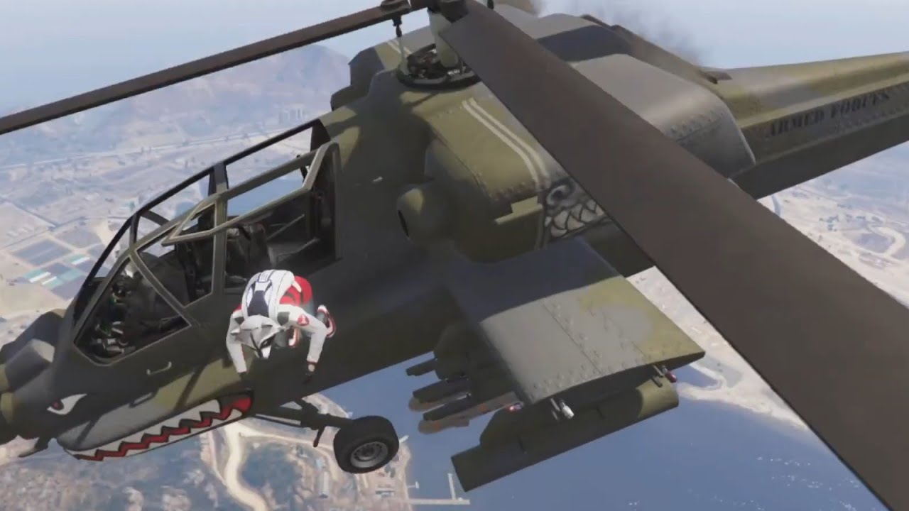 GTA online | FH-1 hunter destroy jets, mk2 & deluxo compilation #3