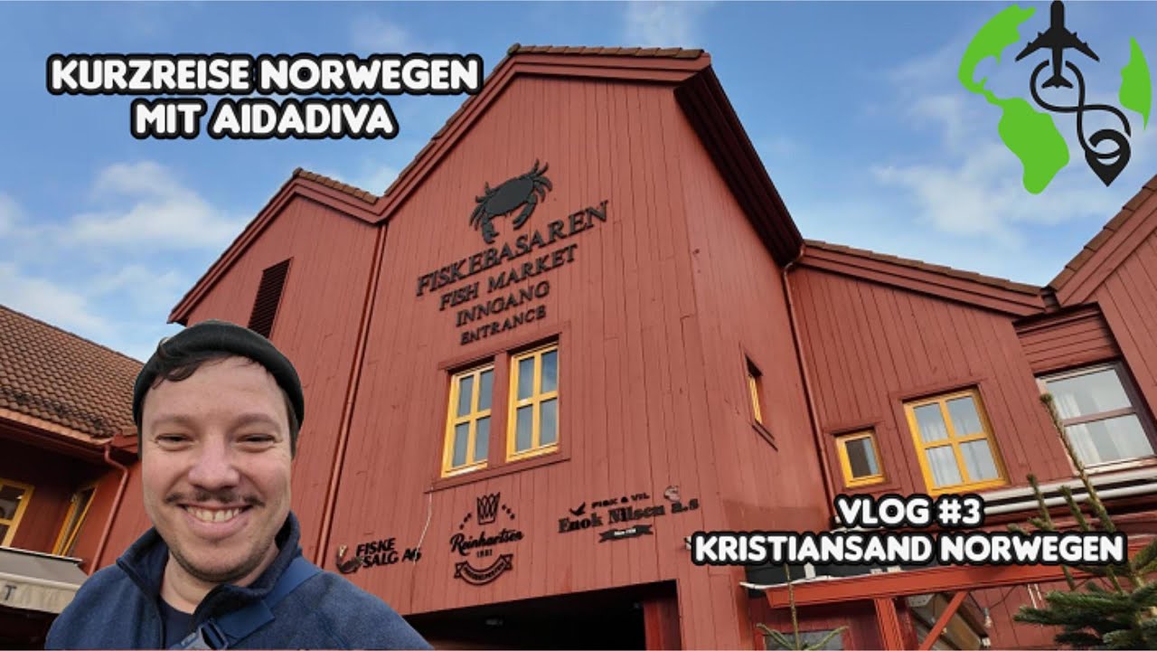 AIDA Kurzreise Norwegen – Kristiansand & Fischmarkt: Ein Tag voller Entdeckungen! | Vlog Teil 3