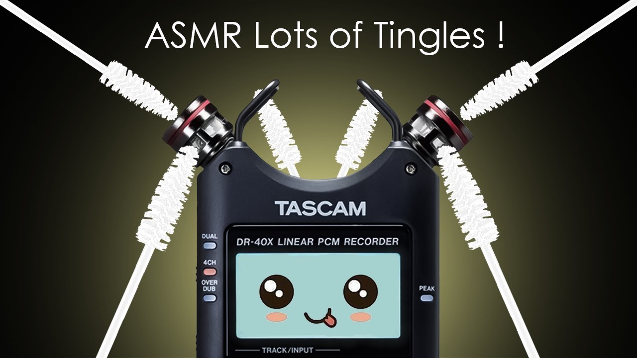 ASMR TINGLES! 😱 from eyebrow brushes. 99.9% of You Will Sleep 💓