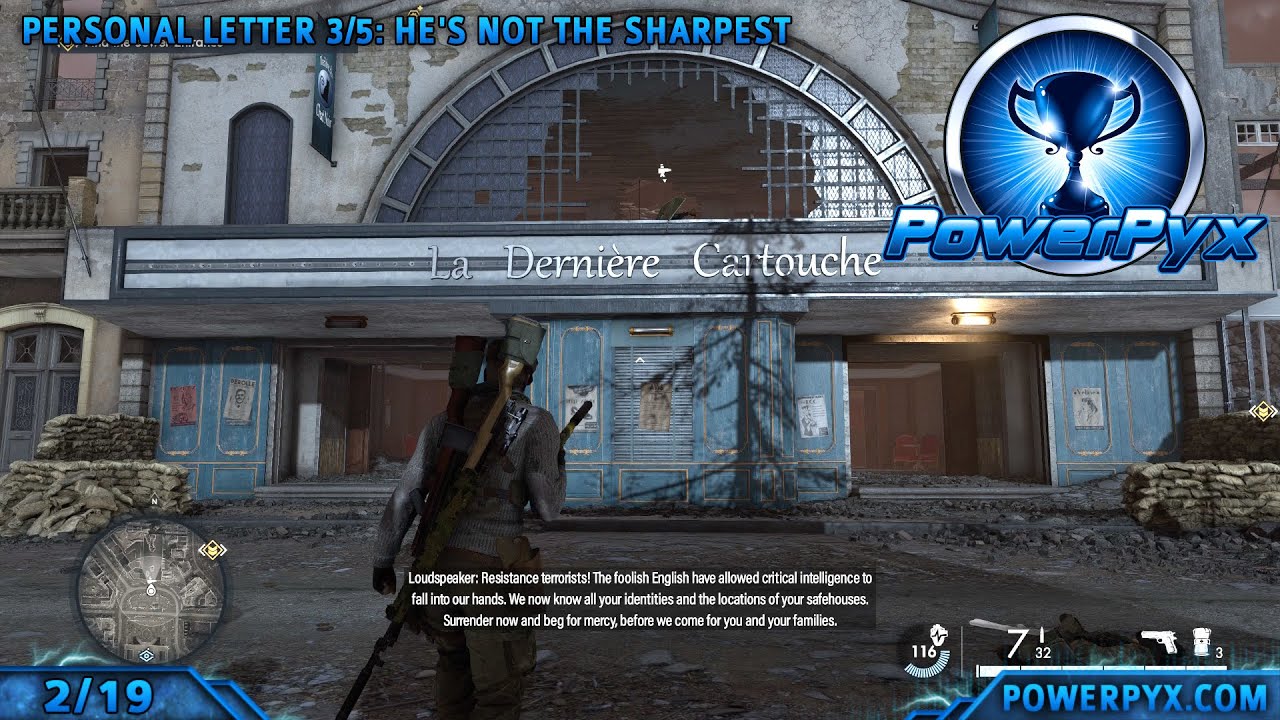 Sniper Elite 5 Mission 8 All Collectible Locations (Letters, Documents, Items, Eagles, Workbenches)