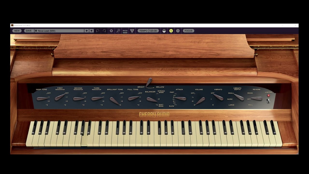 Hammond Novachord Klangbeispiele (Cherry Audio virtuell)