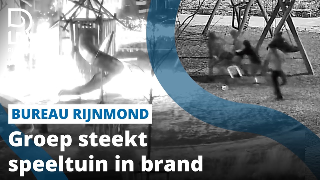 Speelplaats verwoest door brandstichting | Rijnmond
