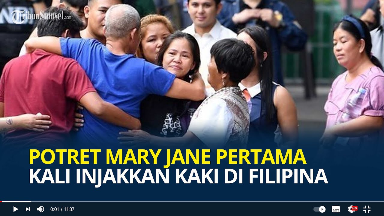 Potret Mary Jane Pertama Kali Injakkan Kaki di Filipina setelah 15 Tahun Ditahan di Indonesia, Haru