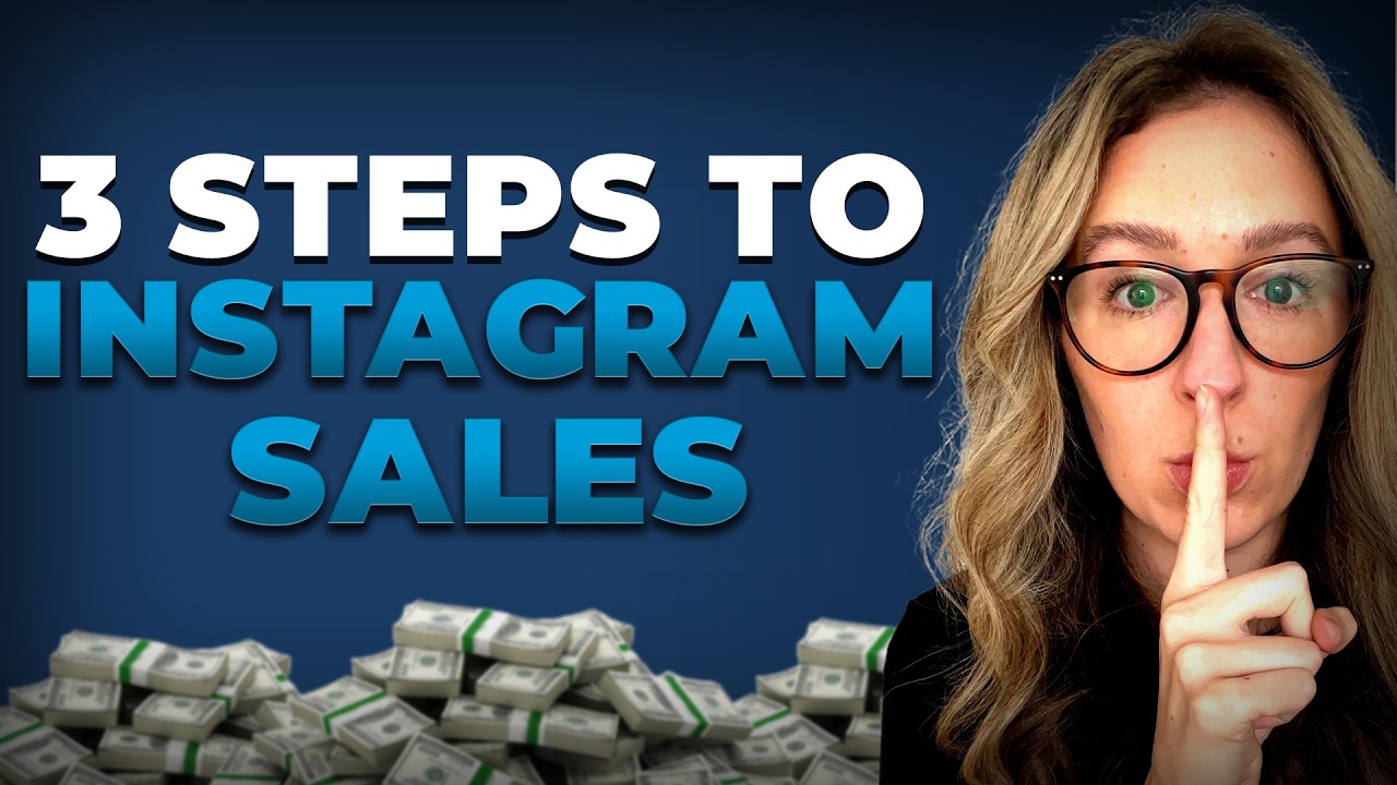 How To Convert Followers to CUSTOMERS: 3 Step Instagram Sales Funnel [For BEGINNERS]