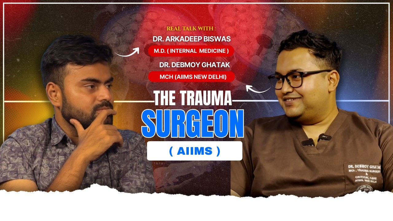 Beyond the scalpel : Life of a trauma surgeon from AIIMS