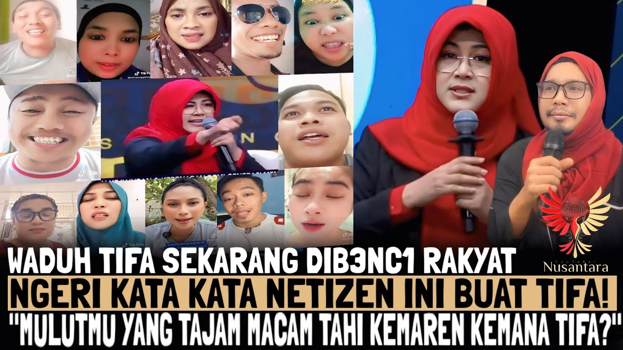 TIFA SEKARANG DI B3NC1 MASYARAKAT❗KOMENTAR S4D1S PARA NETIZEN INI NGERI BANGET