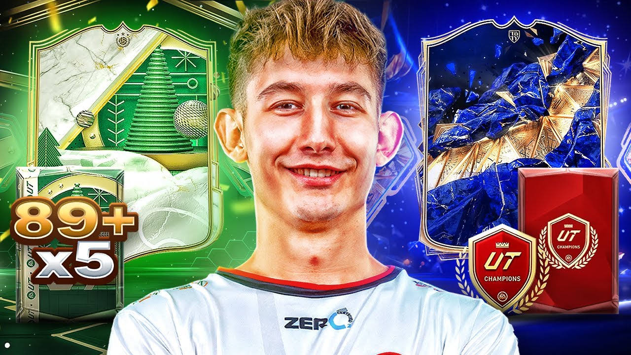 TRAFIŁEM TOTY! NAJLEPSZA MOŻLIWA PACZKA 89x5?! MOJE NAGRODY ZA FUT CHAMPIONS! FC  25 ULTIMATE TEAM