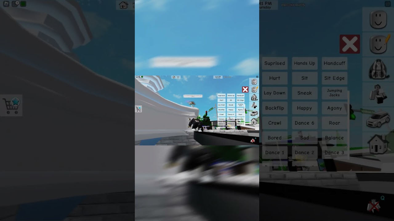 ЛЕТУЧИЙ ХАК в Roblox Brookhaven 🏡RP #шорты