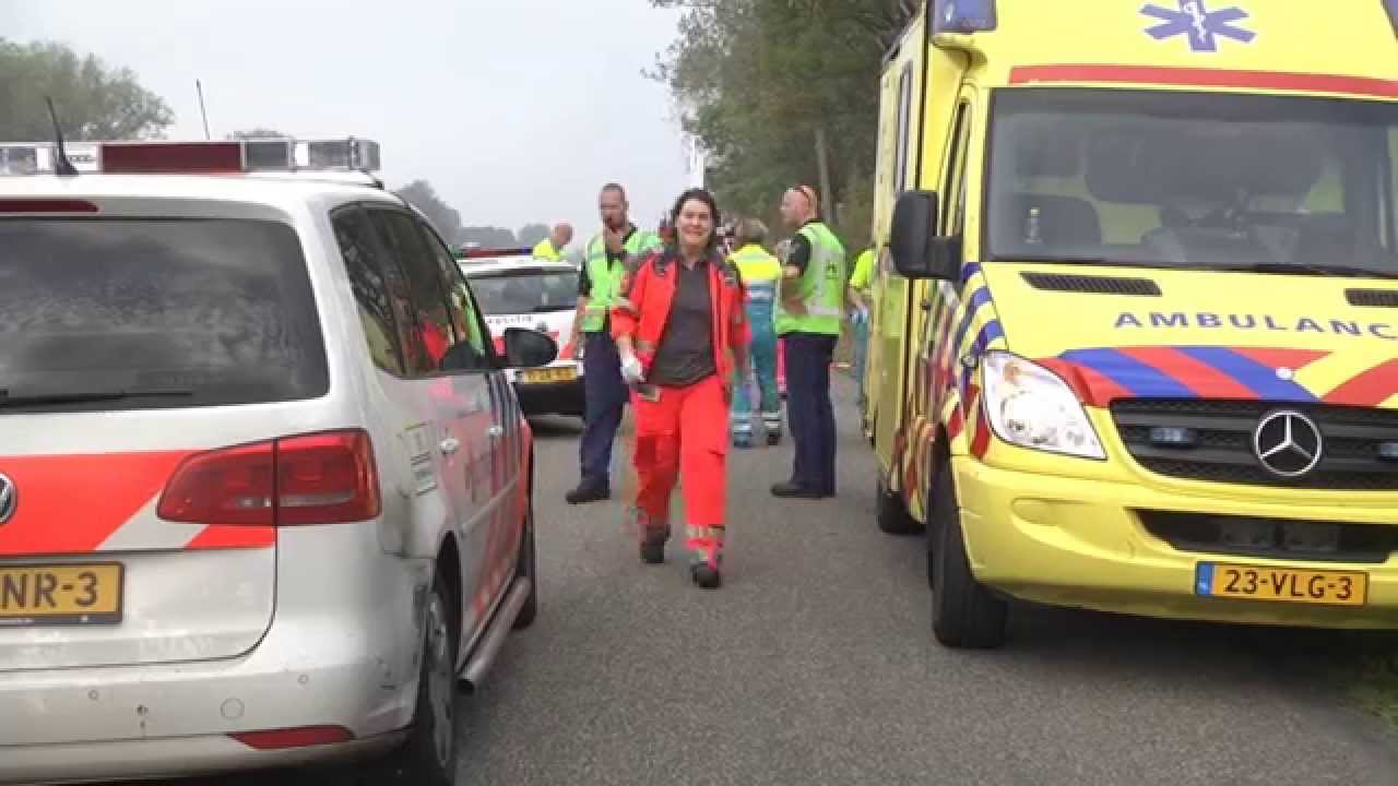 Reanimatie, auto te water Groningen, veel commotie