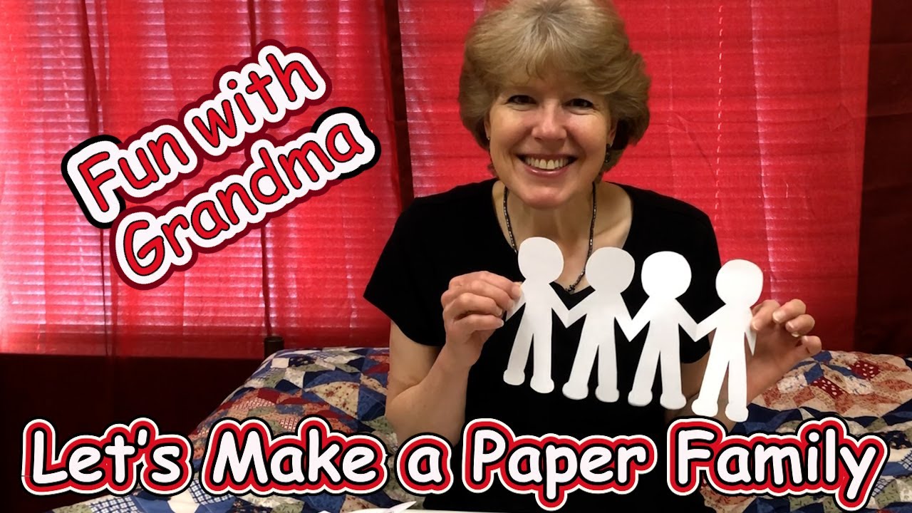 How to Make a Paper Family (Easy Craft for Kids)