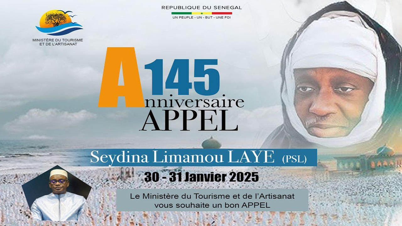 DIRECT: 145e ANNIVERSAIRE DE L'APPEL DE MAME LIMAMOU (PSL) -YOORYOOR DIAMALAAY