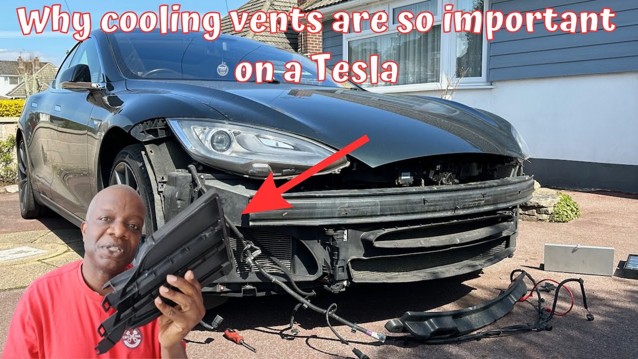 Why cooling vents are so important on a tesla