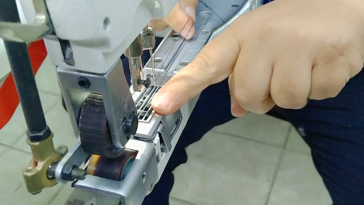 ماكينة الخياطة الكوع بترجع الى الخلف واذاي تعرف حل المشكلة